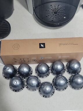 Nespresso Cold Brew Style Intense Coffee Capsules - Blue Box